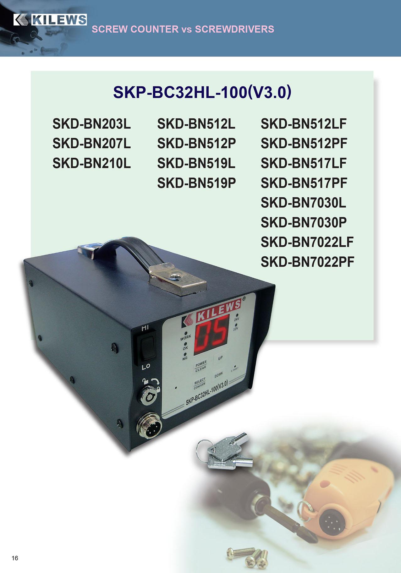 Screw Counter SKP-BC32HL-100 - Kilews